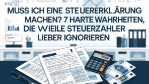 Muss ich eine Steuererklärung machen? 7 harte Wahrheiten, die viele Steuerzahler lieber ignorieren