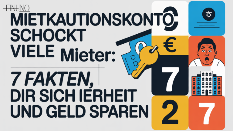 Mietkautionskonto Schockt Viele Mieter: 7 Fakten, Die Dir Sicherheit Und Geld Sparen