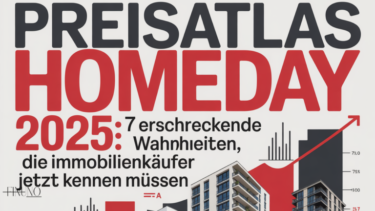 Preisatlas Homeday 2025: 7 erschreckende Wahrheiten, die Immobilienkäufer jetzt kennen müssen