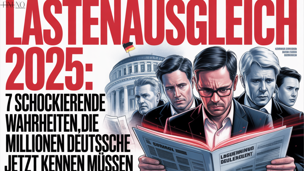 Lastenausgleich 2025: 7 schockierende Wahrheiten, die Millionen Deutsche jetzt kennen müssen