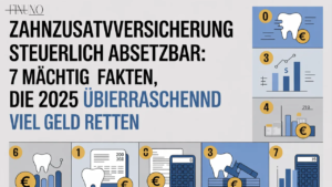 Zahnzusatzversicherung steuerlich absetzbar: 7 mächtige Fakten, die 2025 überraschend viel Geld retten