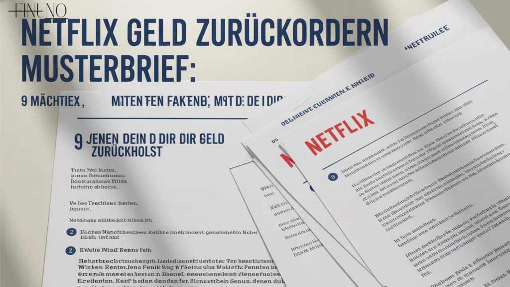 FazitNetflix Geld Zurückfordern Musterbrief: 9 Mächtige Fakten, Mit Denen Du Dir Dein Geld Sicher Zurückholst