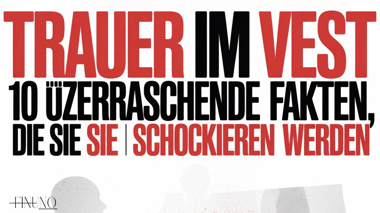 Trauer im Vest aktuelle Ausgabe: 10 überraschende Fakten, die Sie schockieren werden