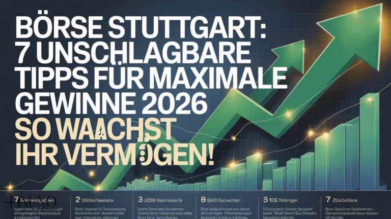 Börse Stuttgart: 7 Unschlagbare Tipps für maximale Gewinne 2026 So wächst Ihr Vermögen!