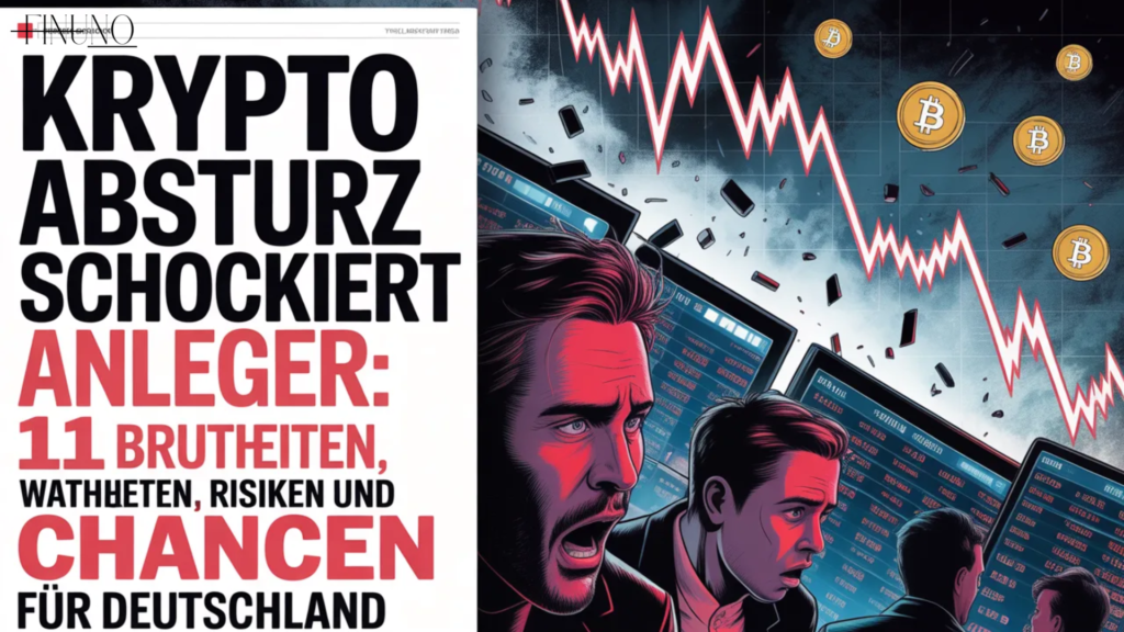 krypto absturz Schockiert Anleger: 11 Brutale Wahrheiten, Risiken und Chancen für Deutschland