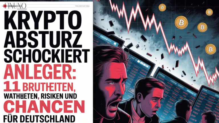 krypto absturz Schockiert Anleger: 11 Brutale Wahrheiten, Risiken und Chancen für Deutschland