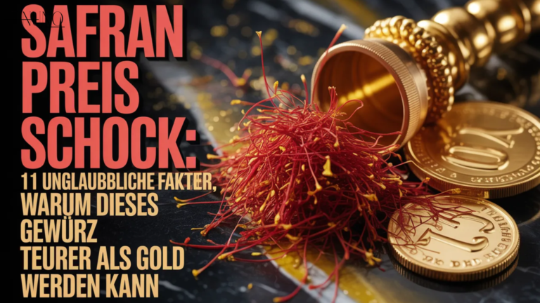 Safran Preis Schock: 11 Unglaubliche Fakten, warum dieses Gewürz teurer als Gold werden kann
