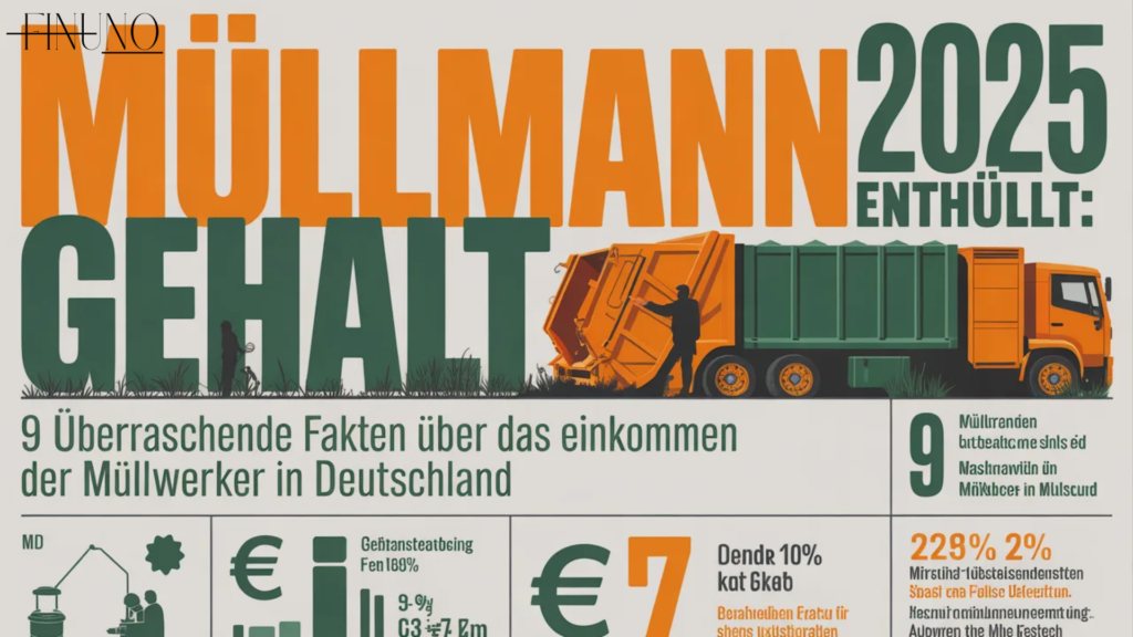 Müllmann Gehalt 2025 Enthüllt: 9 Überraschende Fakten über das Einkommen der Müllwerker in Deutschland