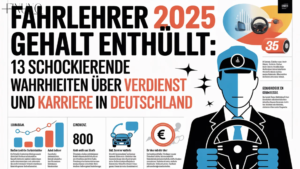 Fahrlehrer Gehalt 2025 Enthüllt: 13 Schockierende Wahrheiten über Verdienst und Karriere in Deutschland