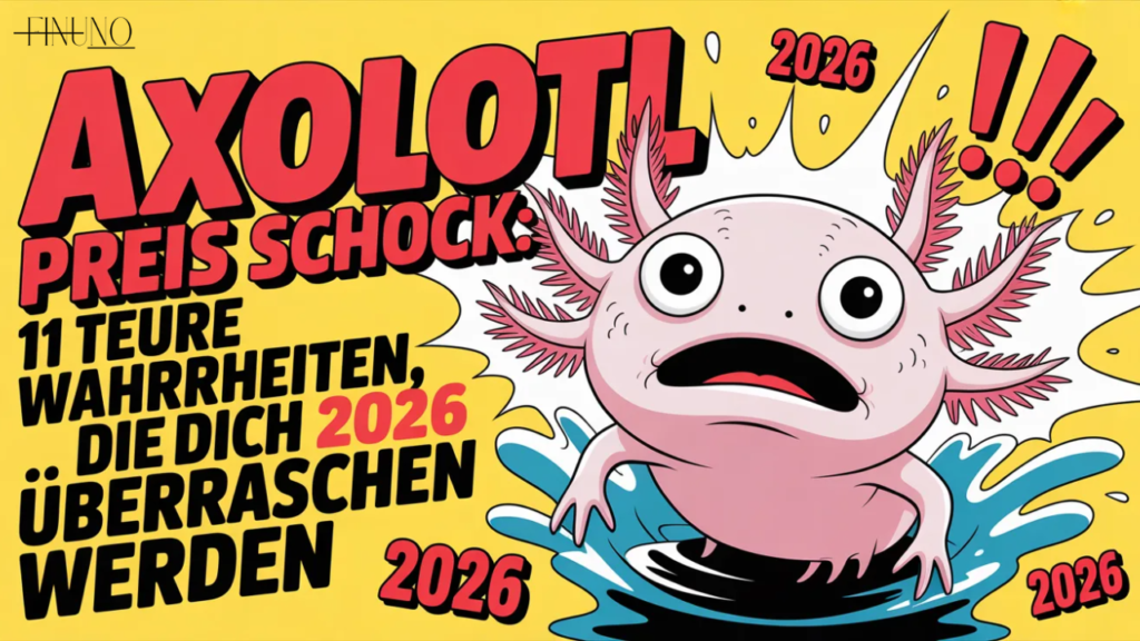Axolotl Preis Schock: 11 teure Wahrheiten, die dich 2026 überraschen werden
